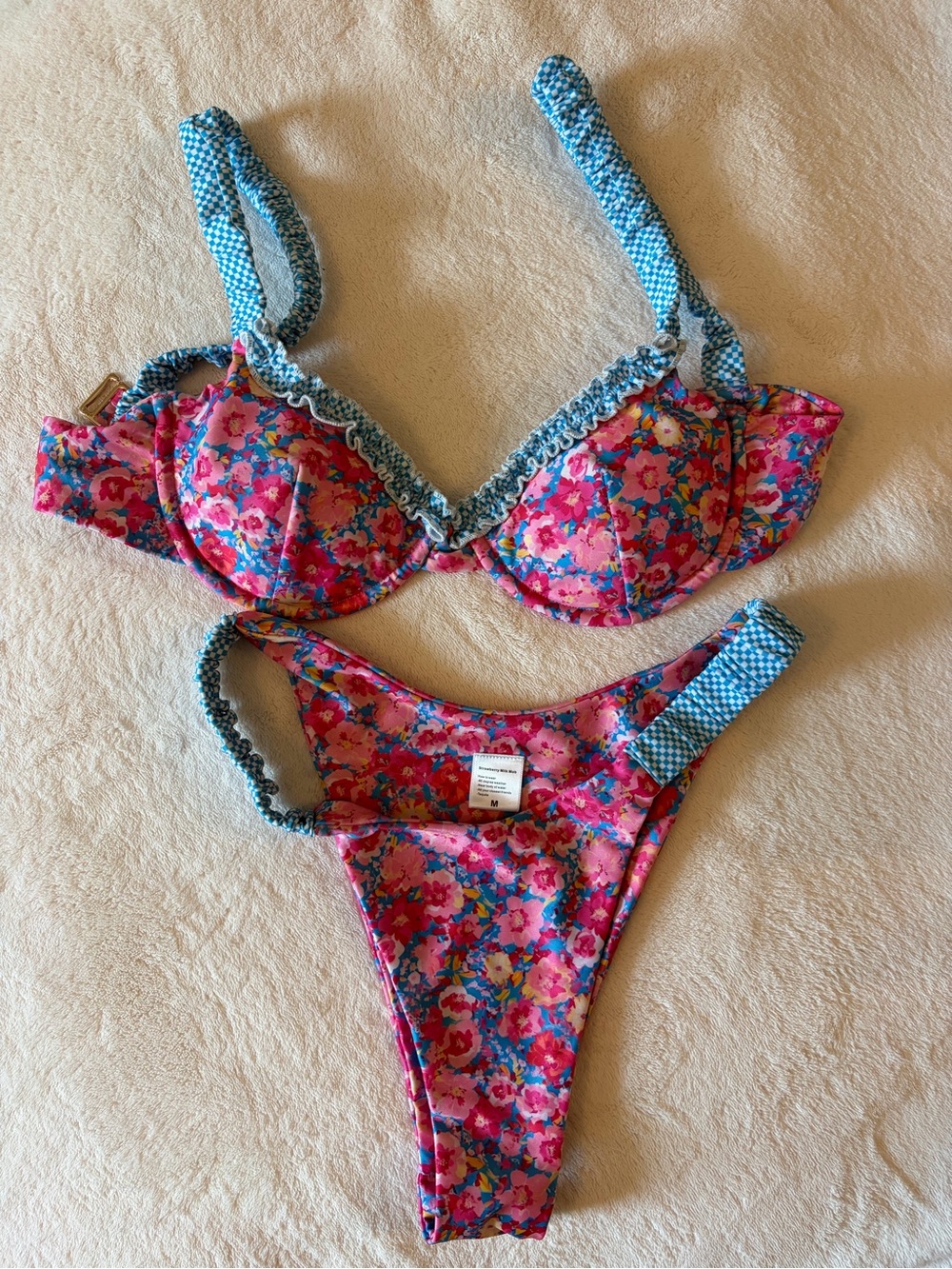 Strawberry Milk Mob Mariposa Bikini